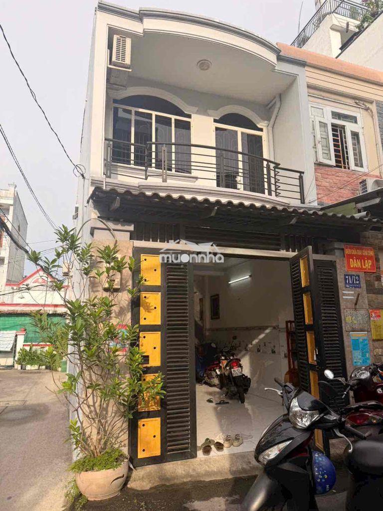🏡 Nhà 2 tầng -đường6m thông – 1 /nguyễn thị kiểu, thới an, q 12
