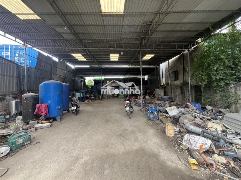 Cho thuê xưởng 600m mặt tiền mỹ phước tân vạn