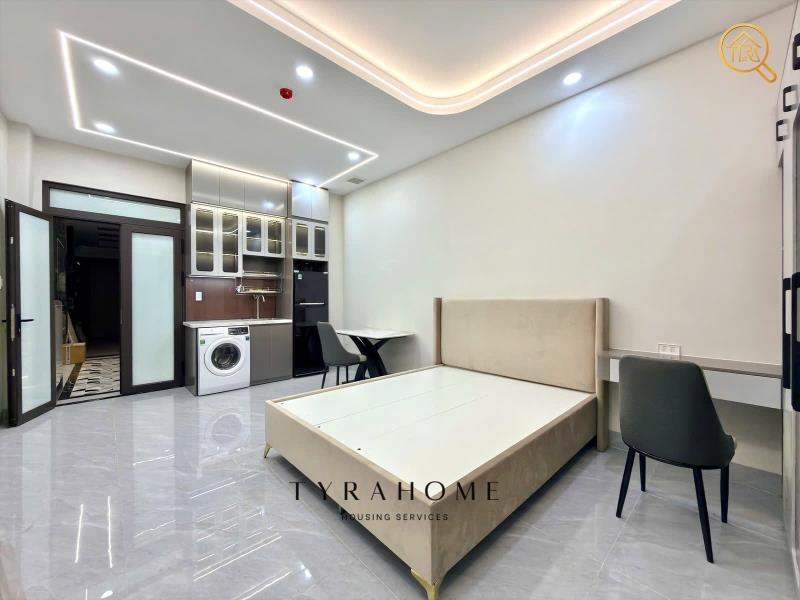Chung cư mini 1pn bancol lớn 80m2 ngay ngã tư hàng xanh giá cực tốt - 3