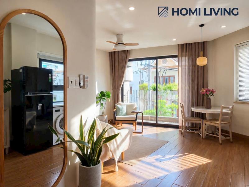 1pn ban công vibe homestay - ngay trung tâm bình thạnh - ngã tư hàng xanh - thang máy - điện biên phủ - 4