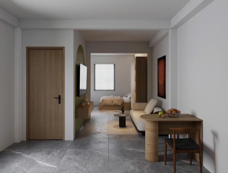 Cho thuê chdv cao cấp 1pn penhouse -50m2 - 4