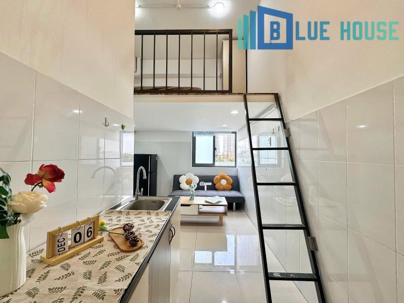 Cho thuê phòng gác cao 2m | đầy đủ nội thất ngay đầm sen, đh hồng bàng