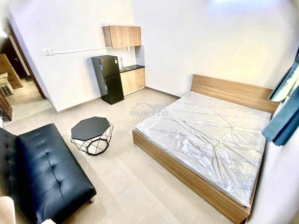 Phòng full nội thất ở liền ngay tạ quang bửu phòng có cửa sổ lớn mát - 4