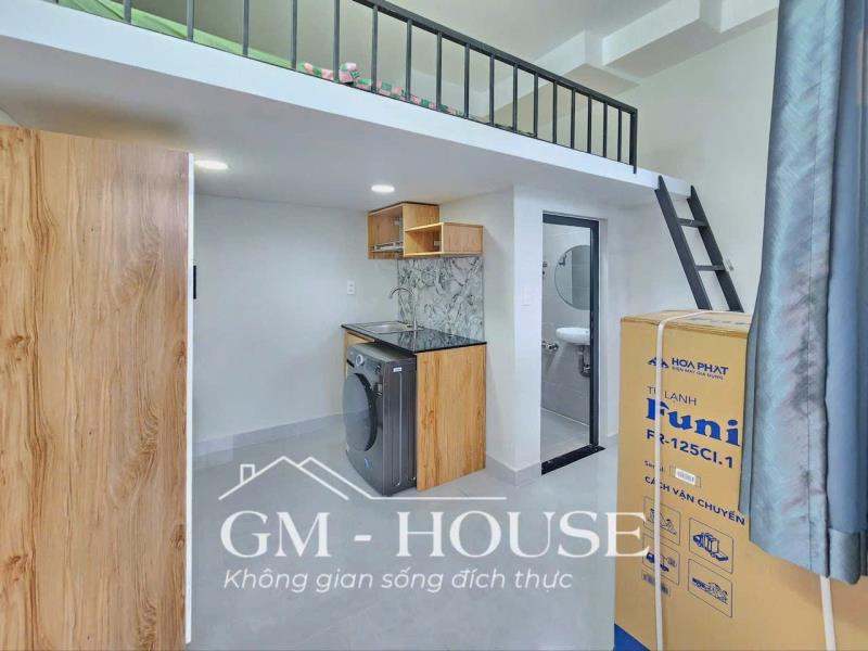 Phòng gác rộng ban công máy giặt riêng bạch đằng bình thạnh gần uef, hồng bàng, hàng xanh, quận 1