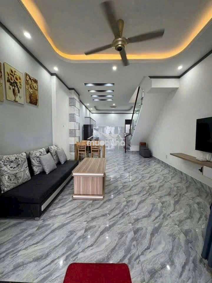 Cho thuê nhà trệt lầu 2pn 3wc full nội thất gần chợ phú hòa - 3