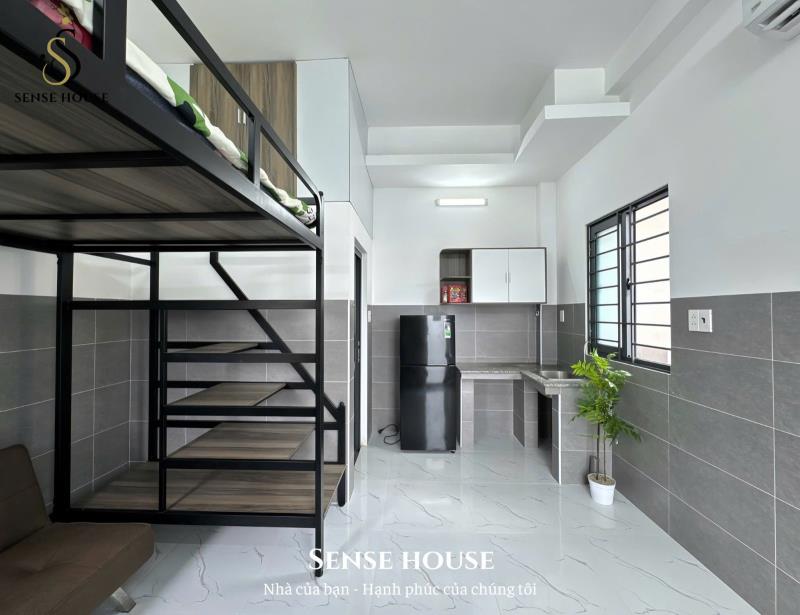 Phòng trọ giá rẻ đi bộ qua đại học văn hiến, full nội thất, có thang máy, rộng thoáng - 3
