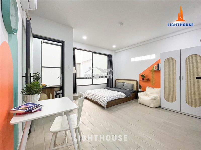 Studio 1 phòng ngủ full nt gần lotte, công viên văn hóa - thang máy to