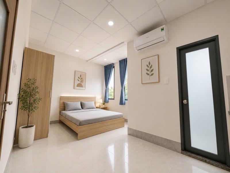 Studio full nội thất - hầm xe thang máy - ngay dh uth, ngoại thương, uth, hutech  - 3