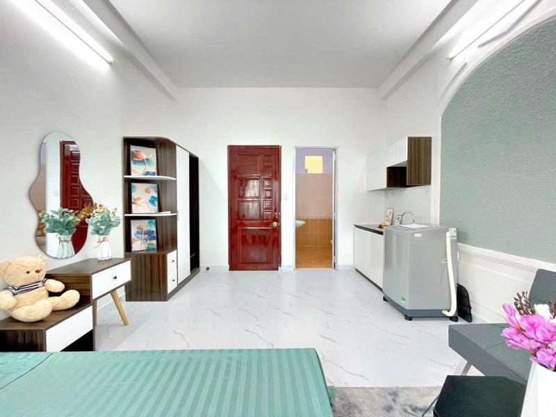 Căn hộ studio - full nội thất - cửa sổ trời | ngay đh văn hiến - 3
