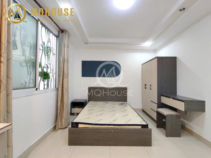 Phòng trọ cho thuê dạng studio cửa sổ trời thang máy-nhà xe gần đh công thương-đh văn hiến-học viện hàng không q.tân bình - 4