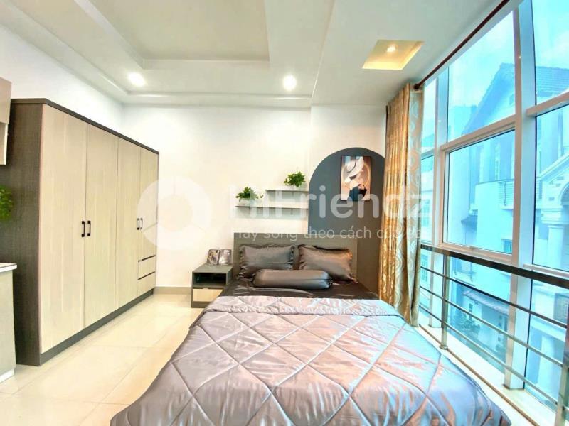 Phòng trọ cho thuê dạng studio cửa sổ lớn gần đh công thương-đh văn hiến-học viện hàng không q.tân bình - 4