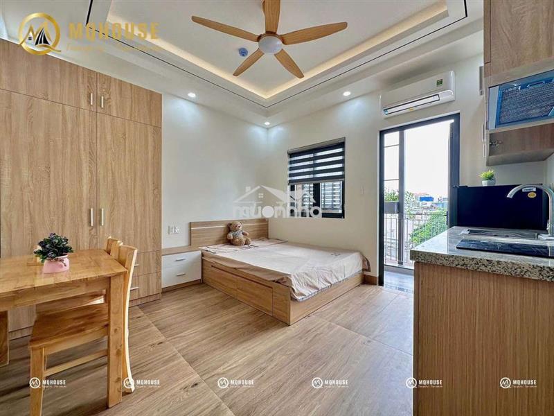 Studio ban công gần huflit, hvhk