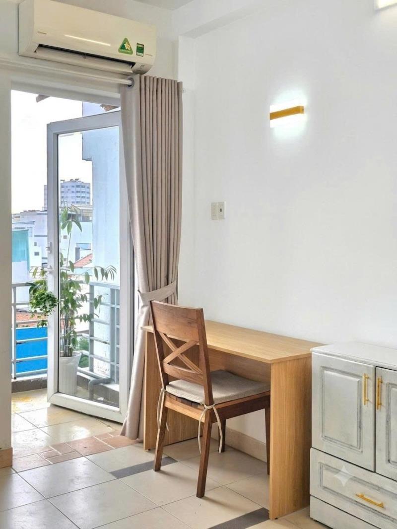 Studio full nội thất - 40m2 - ban công - máy giặt riêng - ngay dh văn lang cs2 - 3