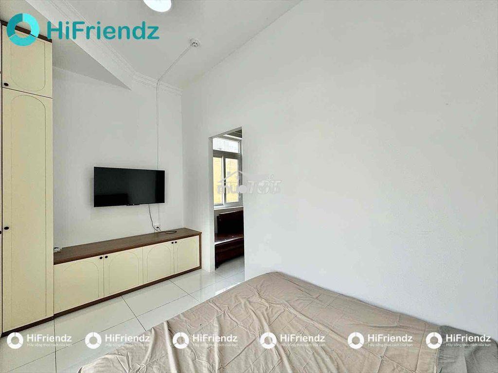Căn hộ 1 phòng ngủ - full nội thất - ban công ngay emart phan huy ích - 3