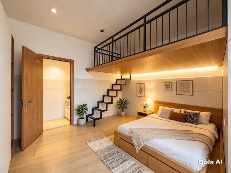 Duplex 2 không gian ngủ - full nội thất - nhà thang máy - đi bộ qua dh văn lang - 2