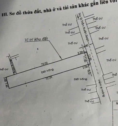 8 phút qua quận 1 chỉ 65 triệu/m2- hẻm xe hơi né nhau thẳng 1 trục - 794m2 ngang 11m dài 72m - 2