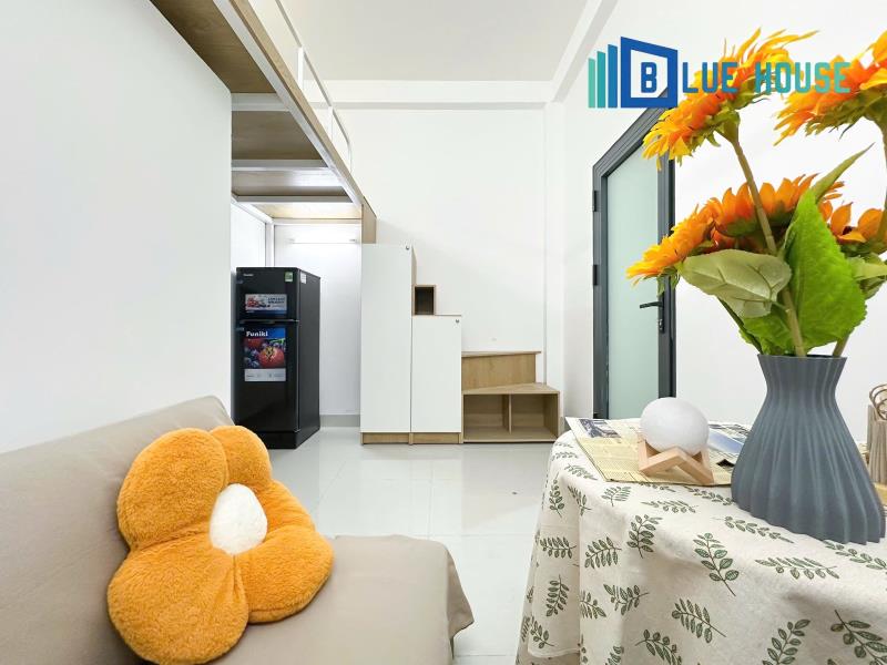 Duplex full nội thất | kế bên trường đại học công thương có thể đi bộ đi học - 3