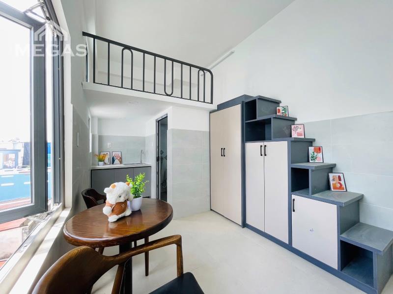 Duplex sổ trời siêu thoáng | full ntcb sẵn máy lạnh | vhu & huit | giá 4tr5