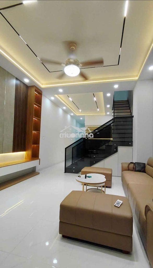 Nhà mới 1 trệt 2 lầu – sân ô tô – 3pn – gần chợ phú mỹ - 2