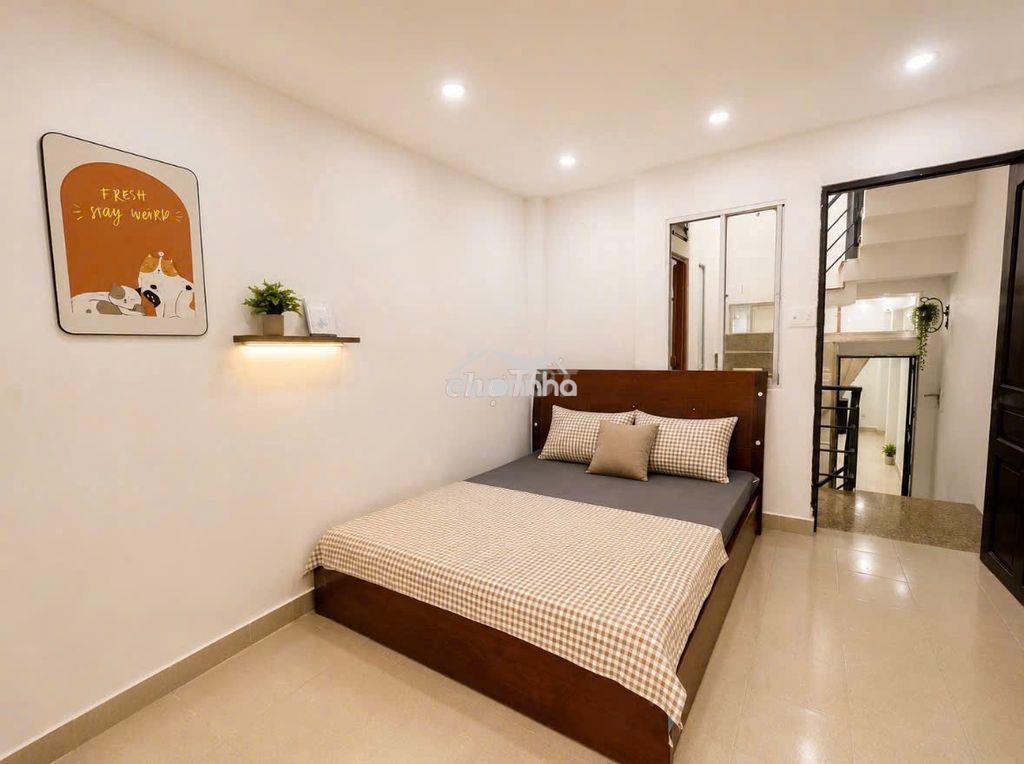 Cho thuê 2 phòng ngủ ban công full nội thất đầu quang trung - 2