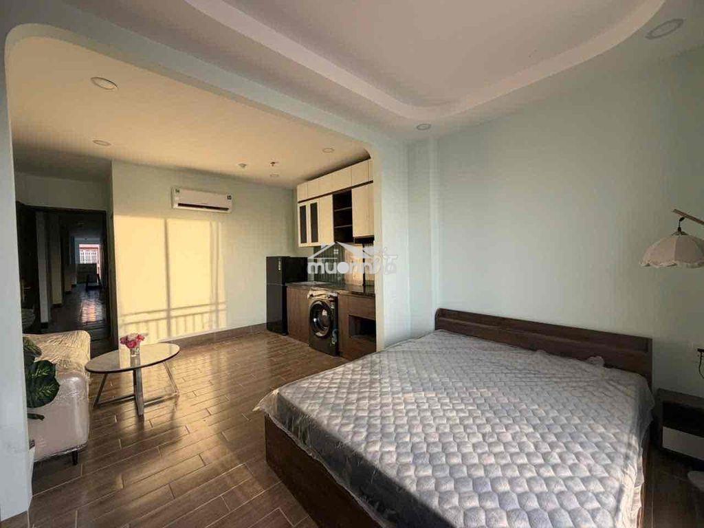 Căn hộ studio bancol - thang máy mới tinh ngay kênh 19 tháng 5 - 3