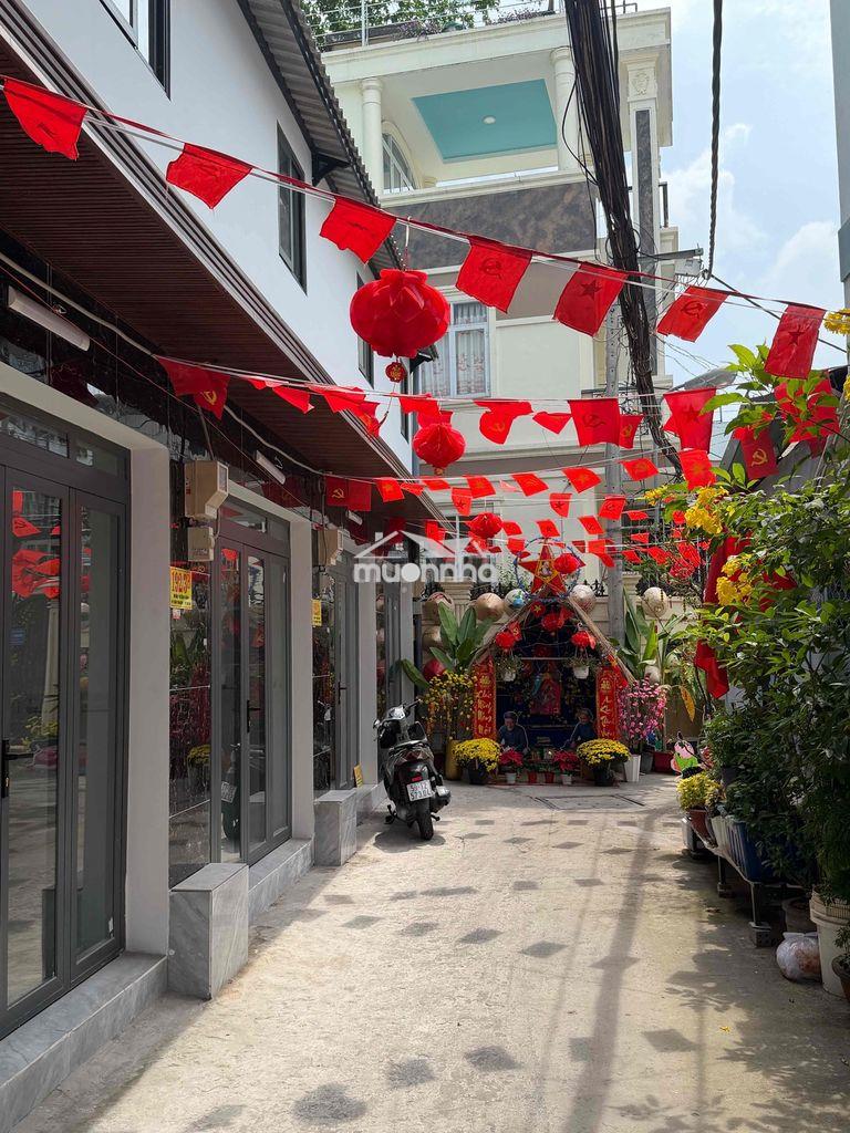 Nhà hxh 192 bùi văn ba ttđ q7 dt 3x6,3m trệt lầu 2 phòng nhà mới tinh - 2