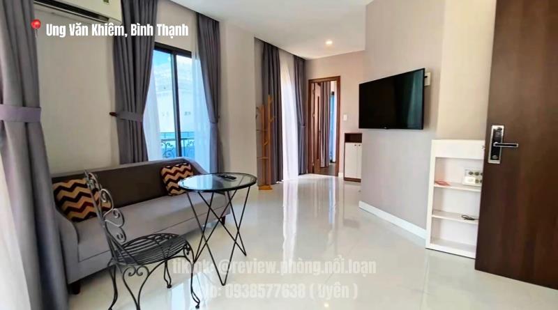 🌸 Cho thuê căn hộ 1pn - full nội thất, ban công, thang máy - 70m2 - view landmark 81, toàn thành phố - ung văn khiêm, bình thạnh 🌸 - 2
