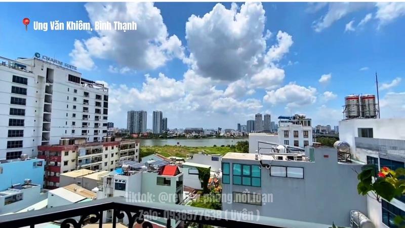 🌸 Cho thuê căn hộ 1pn - full nội thất, ban công, thang máy - 70m2 - view landmark 81, toàn thành phố - ung văn khiêm, bình thạnh 🌸 - 3