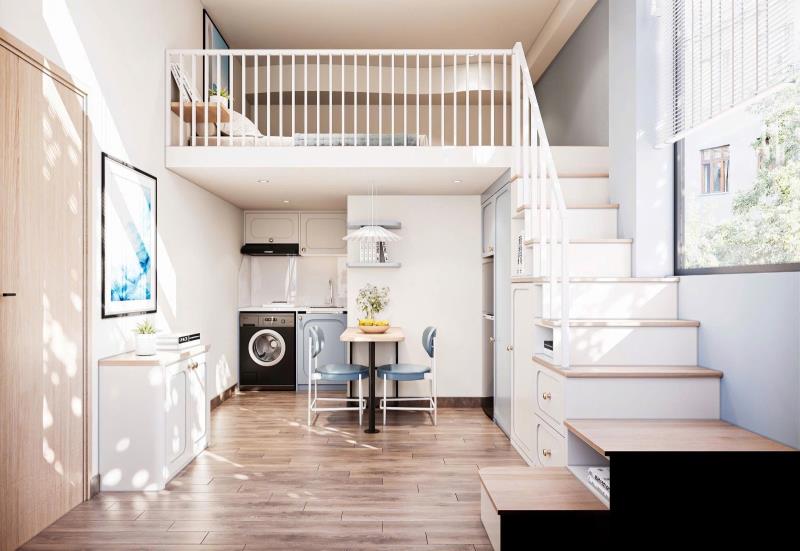 Cho thuê căn hộ duplex full nội thất gần đh tdt, đh ufm, đh rmit, vivo city quận 7