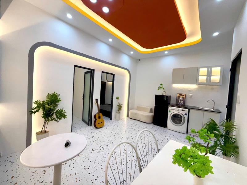 Căn hộ tân bình 2pn 1pk full nội thất hiện đại cửa sổ ban công thuận tiện đi sân bay, cộng hòa, trường chinh và q3, q10 - 2