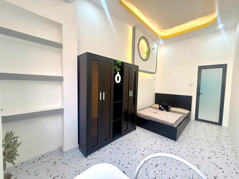 Căn hộ tân bình 2pn 1pk full nội thất hiện đại có cửa sổ ban công lớn thuận tiện đi sân bay, cộng hòa, trường chinh và q3, q10  - 4
