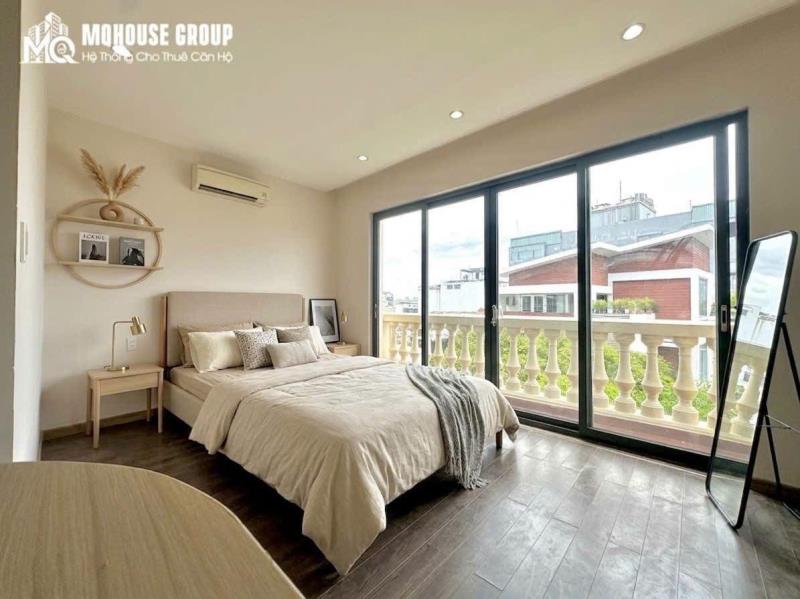 Cho thuê studio ban công 40m2 có máy giặt riêng ngay cầu bông - chợ bà chiểu - công viên lê văn tám - 3