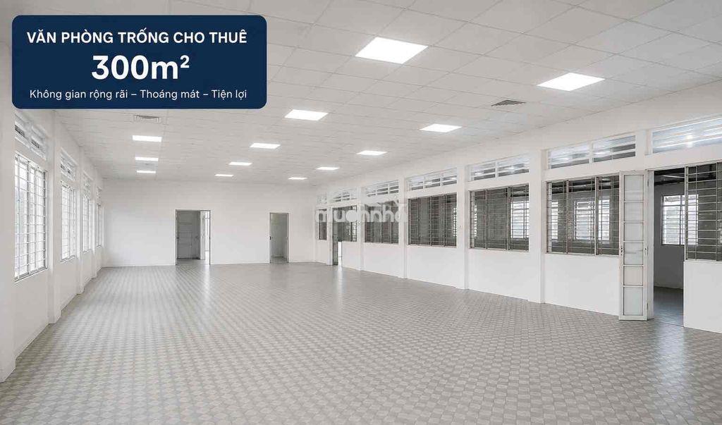 Cho thuê văn phòng q4. gần trường đh nguyễn tất thạnh. 300m2 sàn. - 3