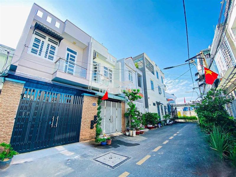 Bán nhà thạnh xuân 22 - 1 trệt 1 lầu - gần chợ minh phát
