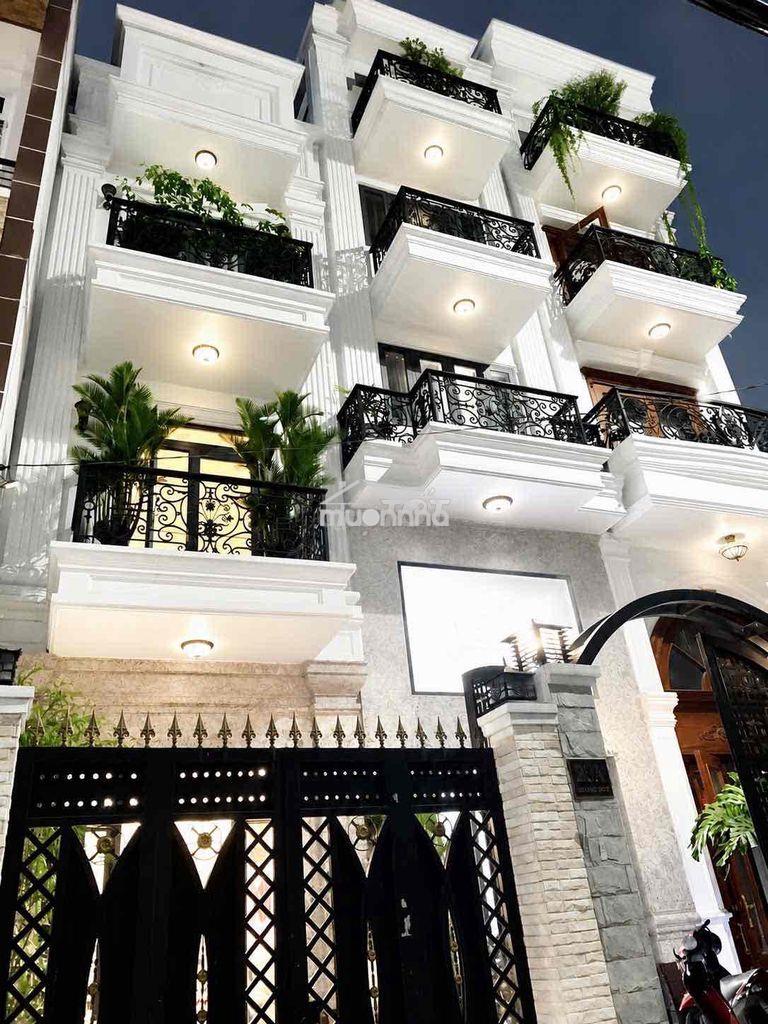 Cho thuê nhà hxh full nt cao cấp 3pn 4wc trung tâm bàu cát chỉ 30tr