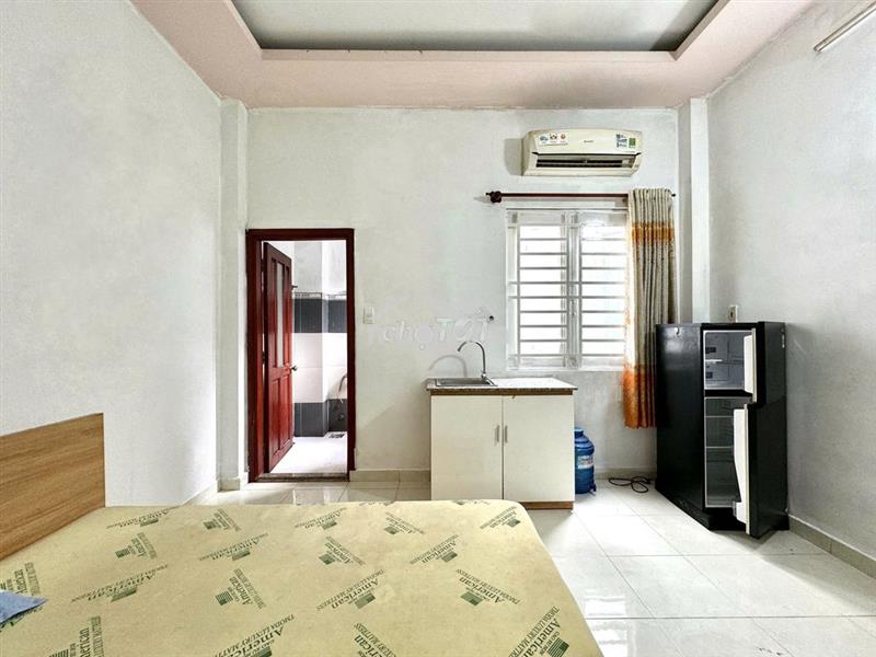 Phòng full nội thất - gần gtvt - cvpm - giá 3tr3