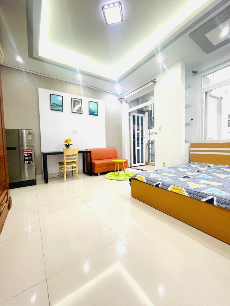 Cho thuê phòng có ban công & cửa sổ lớn, full tiện nghi q. phú nhuận gần ufm - 4