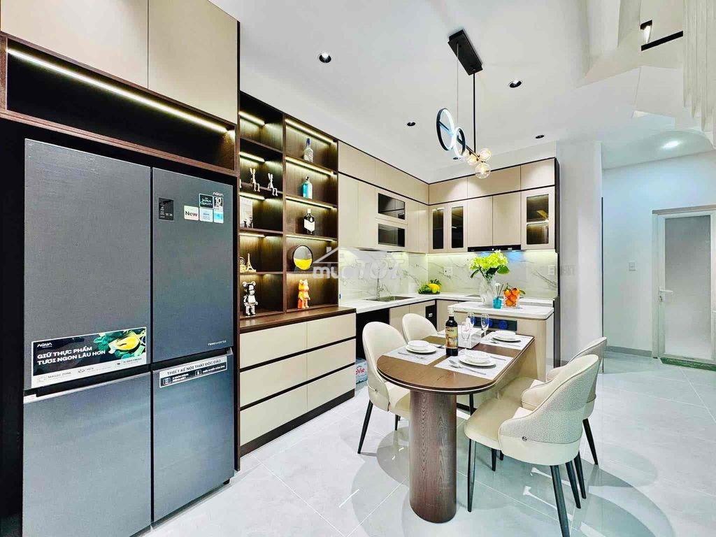 Dt 4m x 16m nhà xây mới đẹp. 4 phòng ngủ - bùi đình túy - bình thạnh - 4