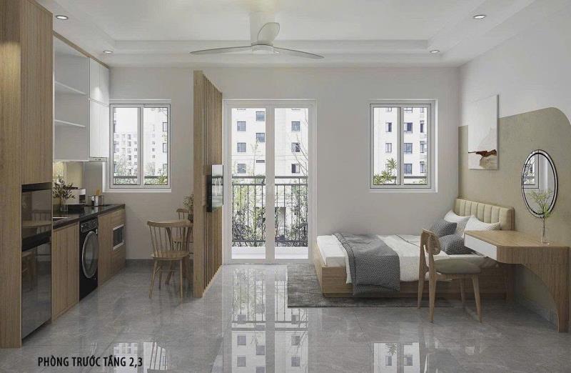 Cho thuê căn hộ studio ban công full nội thất cao cấp gần lotte mart, tdtu, ufm, nttu, rmit ngay trung tâm quận 7