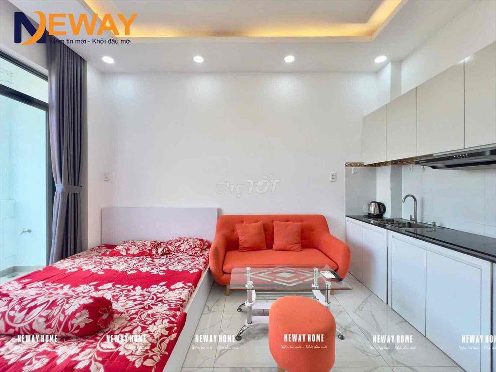 Studio ban công full nội thất siêu mới, toà thang máy gần cầu ông lãnh - 4