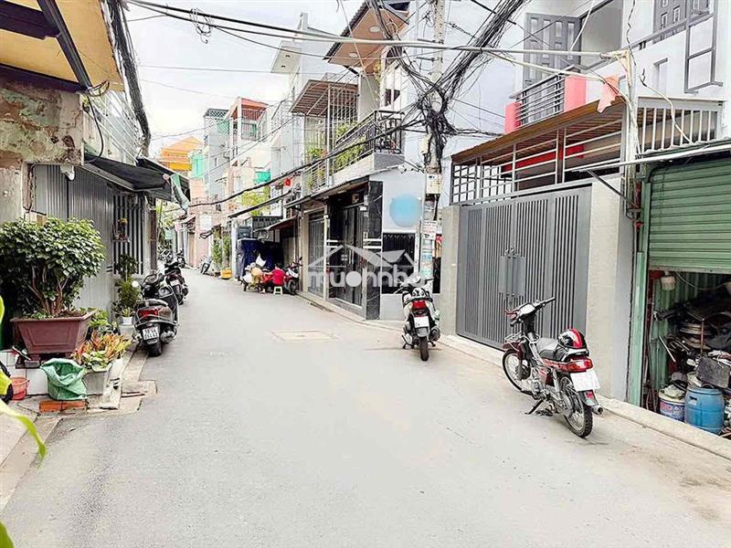 Nhà mặt tiền xe hơi - kinh doanh buôn bán được .