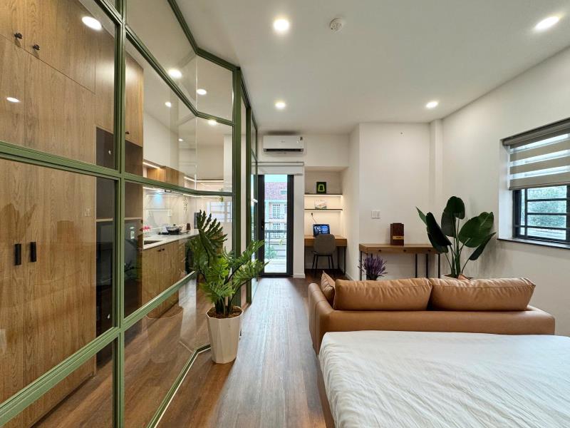 Căn hộ studio cực đẹp cửa sổ máy giặt riêng 50m2 mega market an phú thảo điền bình thạnh - 3