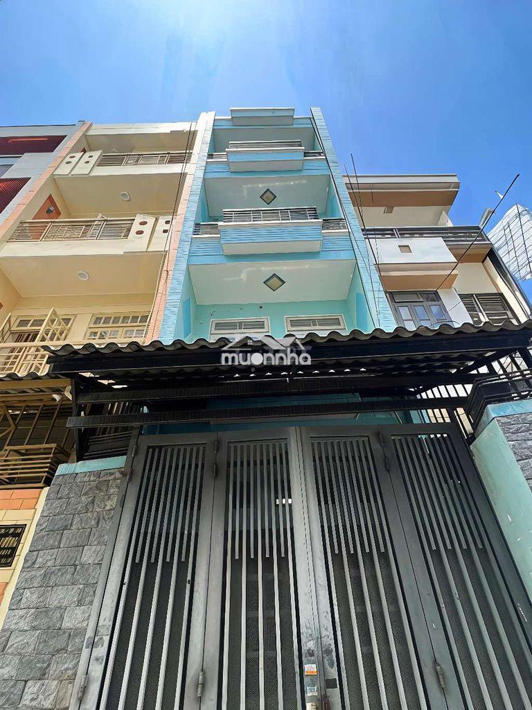 Cho thuê nhà 3 lầu 4 x14 hẻm xe hơi nguyễn văn khối gò vấp 4pn 5wc 14t
