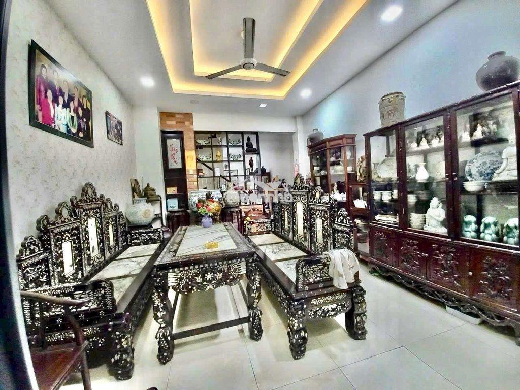 Nhà 1 trệt 3 lầu 5pn 4,2x23m kdc kiều đàm gần lottlemart quận 7 - 2