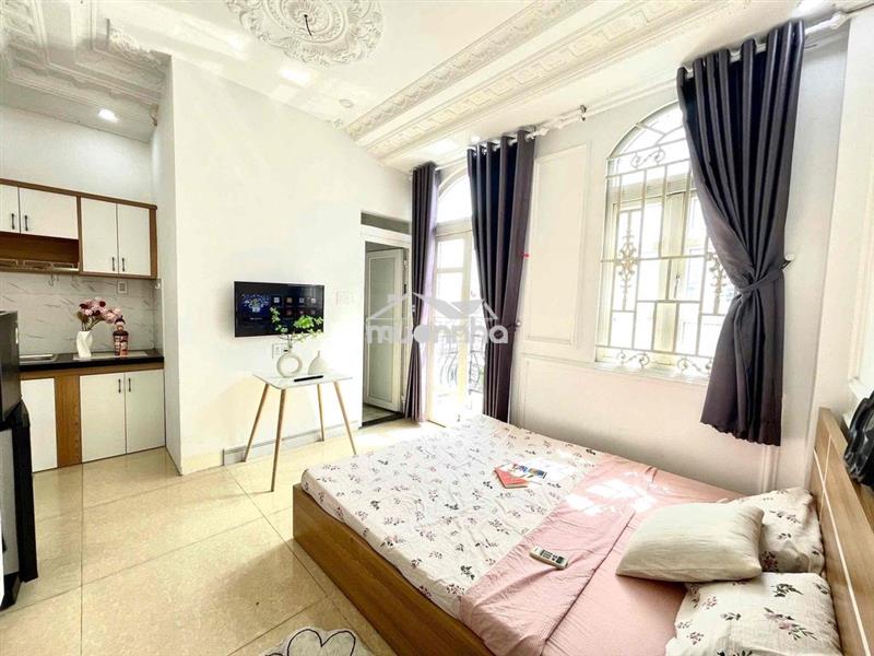Căn hộ studio⚡️ phạm ngũ lão, gò vấp - full nội thất, ban công