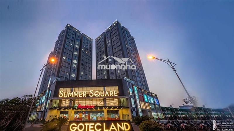 Bán cc summer square, dt 63m2, 2pn, 2wc giá chỉ 3, 350 tỷ  q,6