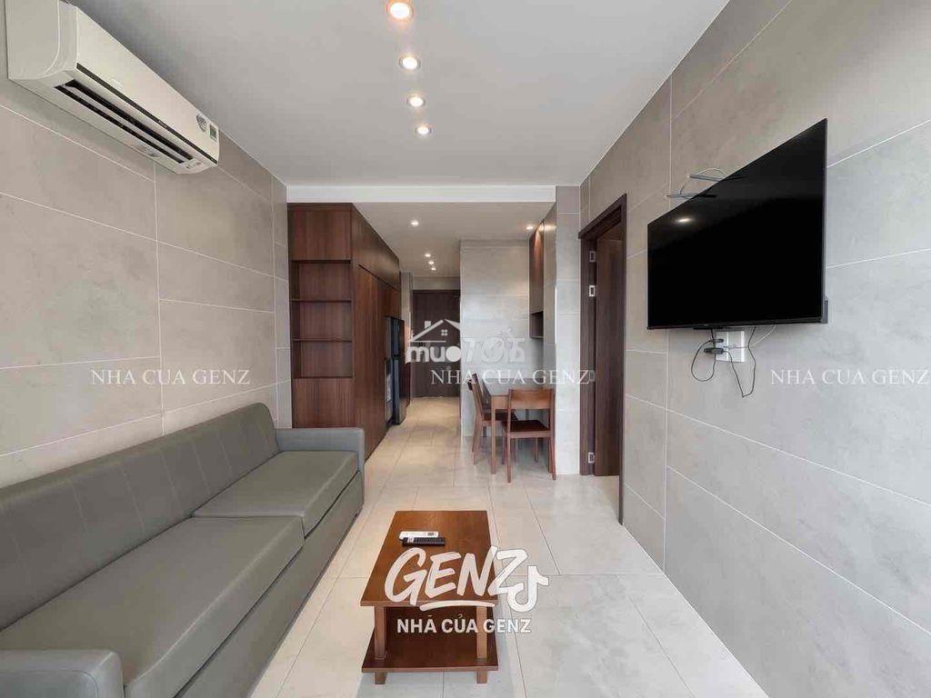 Cho thuê 1 phòng ngủ - 1 phòng khách ban công gần sân bay - giáp pn - 2