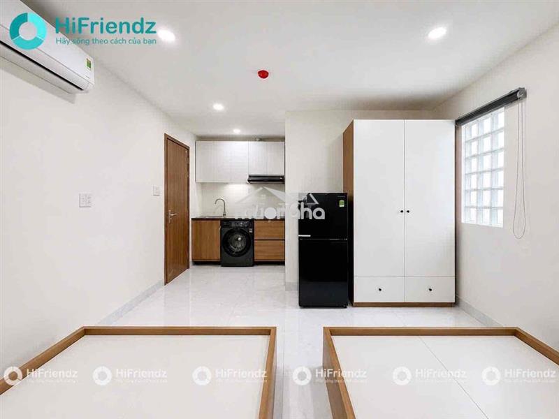 Studio 2 không gian ngủ - vườn lài - full nội thất - mgr