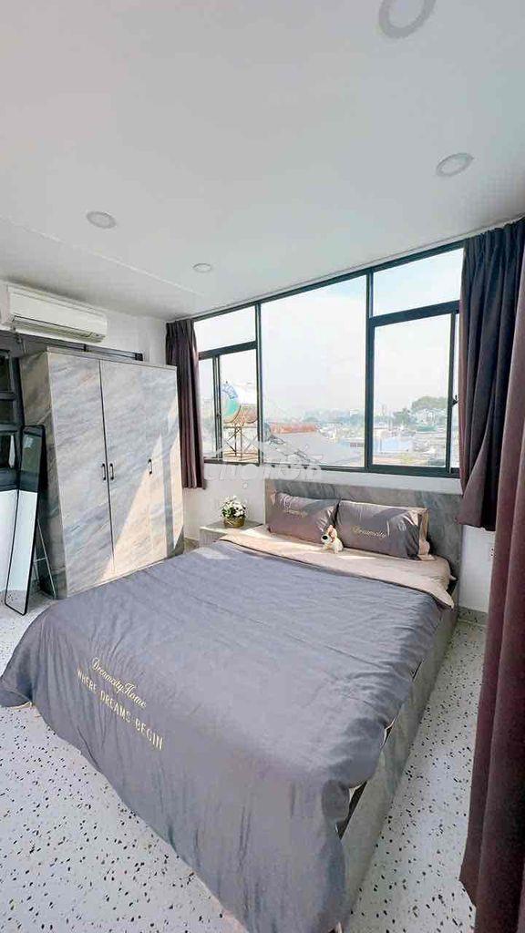 Chính chủ cho thuê căn hộ 1 phòng ngủ ban công có thang máy ở nhật tảo - 3