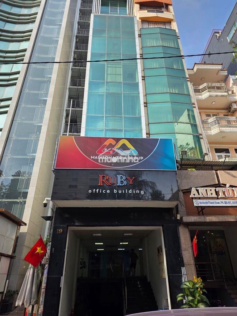 Cho thuê văn phòng 19, bà huyện thanh quan, 900m², 7 lầu, có tầng hầm